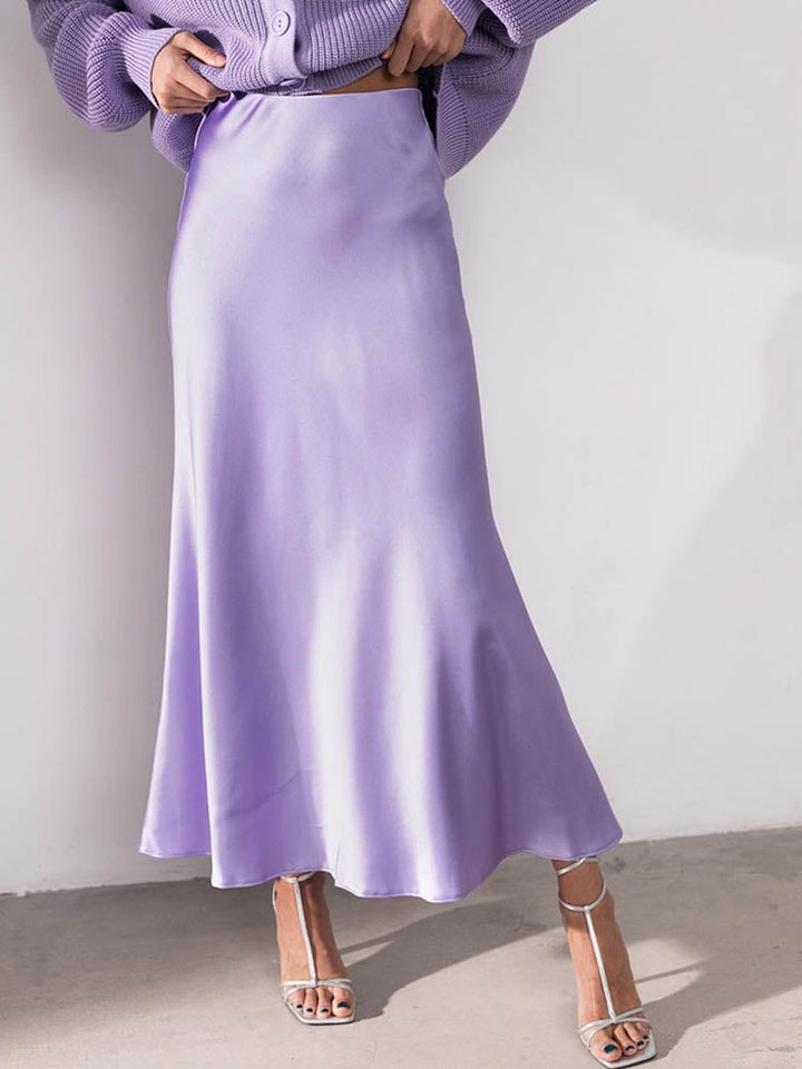 Drune | Der elegante Midirock aus Satin