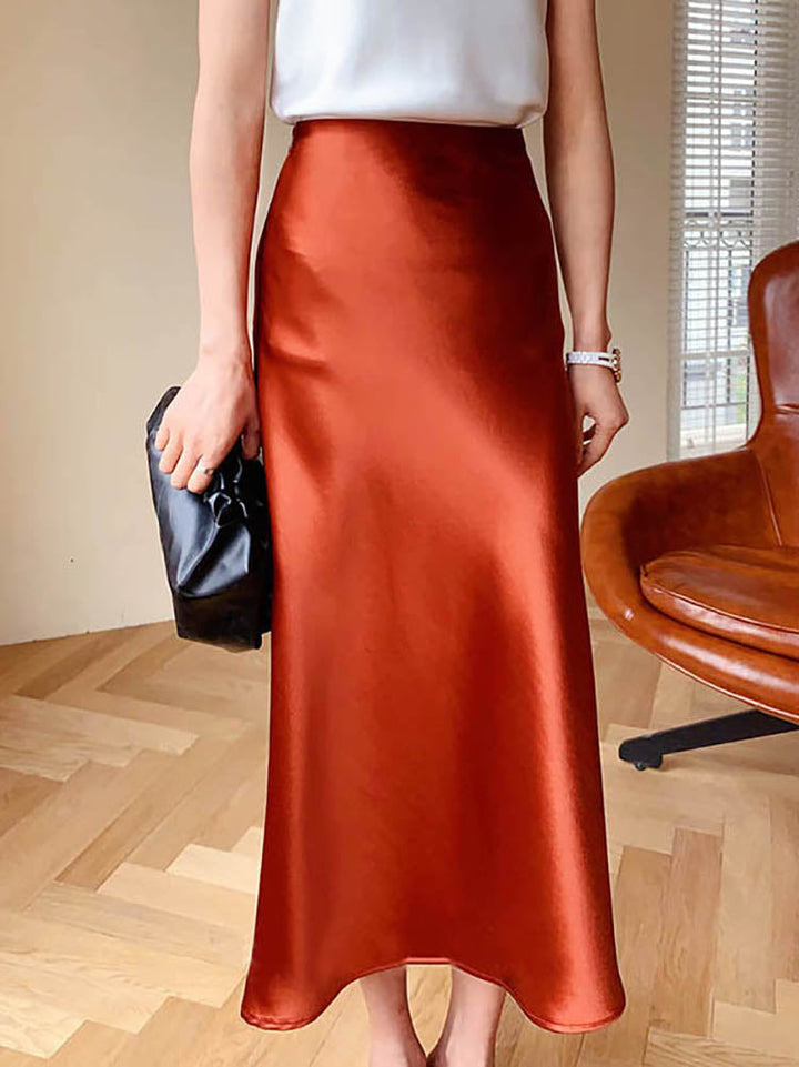 Drune | Der elegante Midirock aus Satin