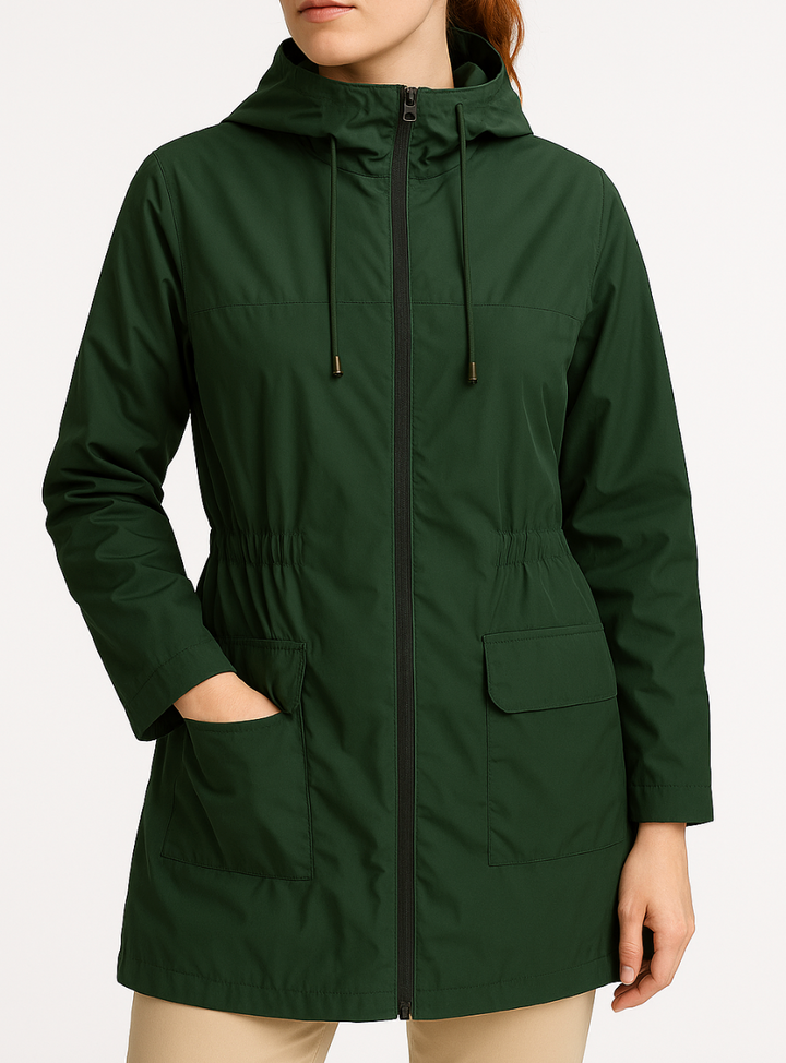 Drune | Damen Eleganter Regenjacke