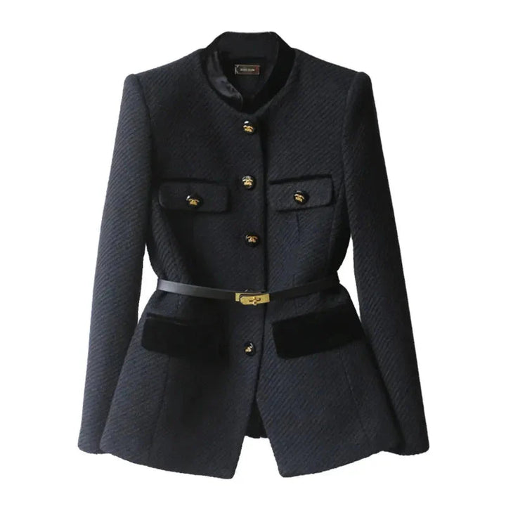 Drune | Tweed Gürtel Blazer