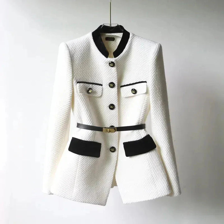 Drune | Tweed Gürtel Blazer