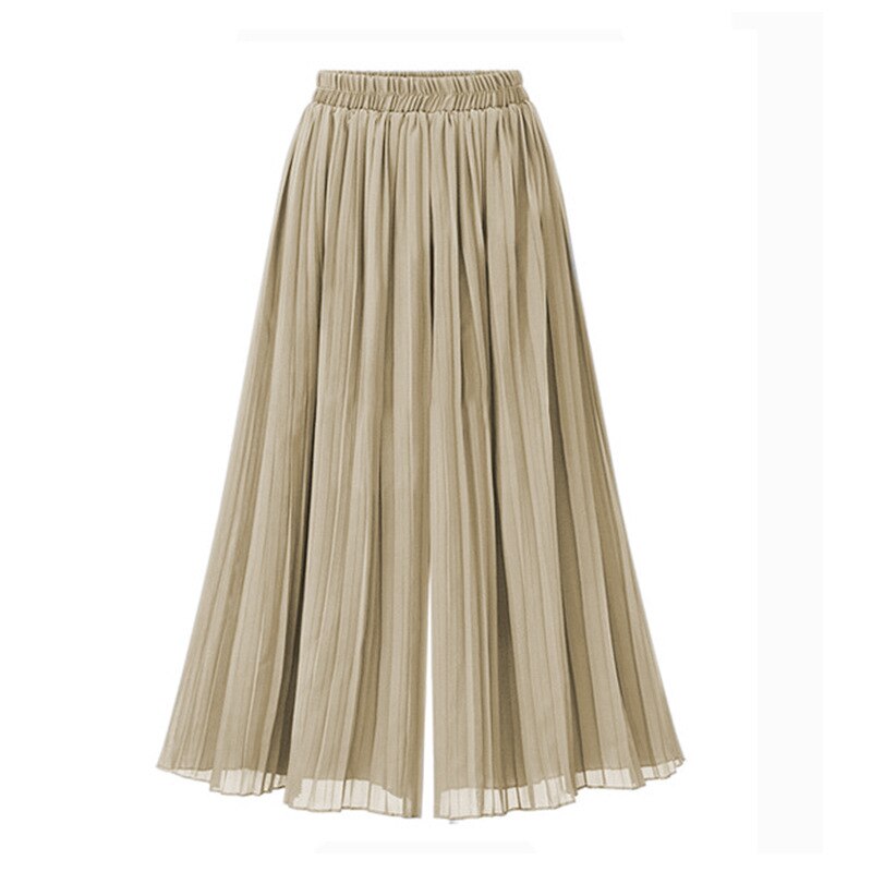 Drune | Damenhose Mit Weitem Bein Und Mesh Detail
