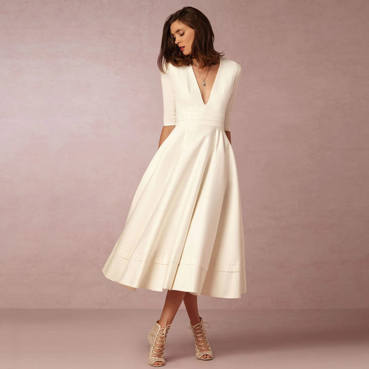 Drune | Elegante Lange Damenkleid