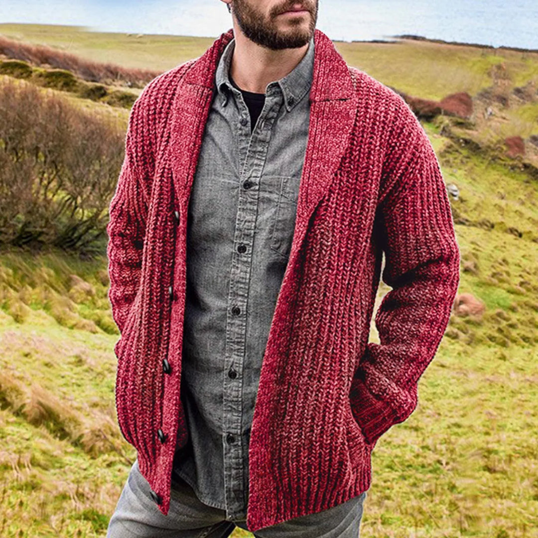 Drune | Bequeme Strickjacke Herren