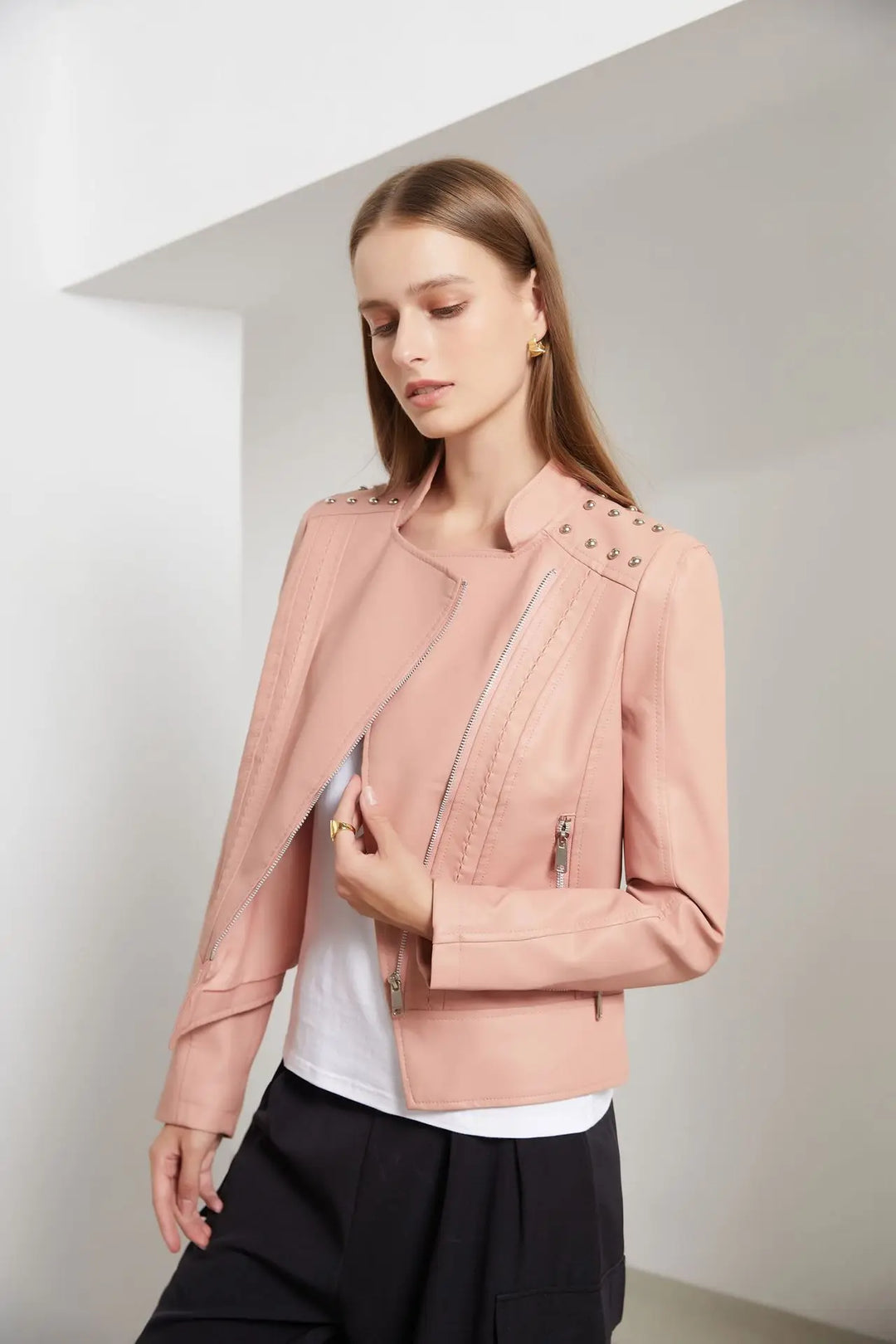 Drune | Elegante Lederjacke Für Damen.