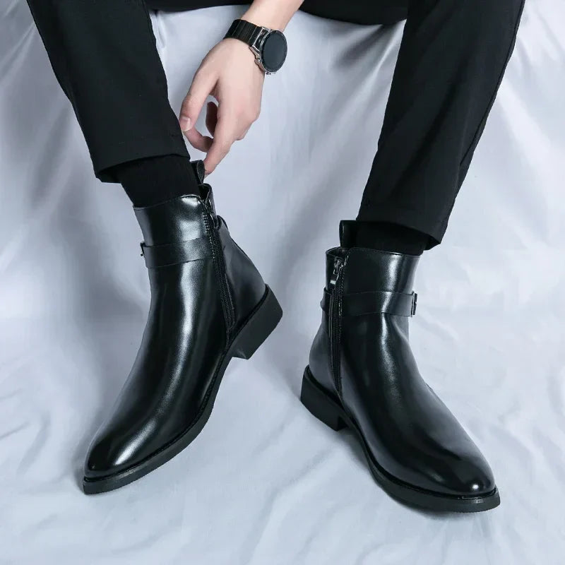 Drune | Klassische Chelsea Stiefel Für Herren
