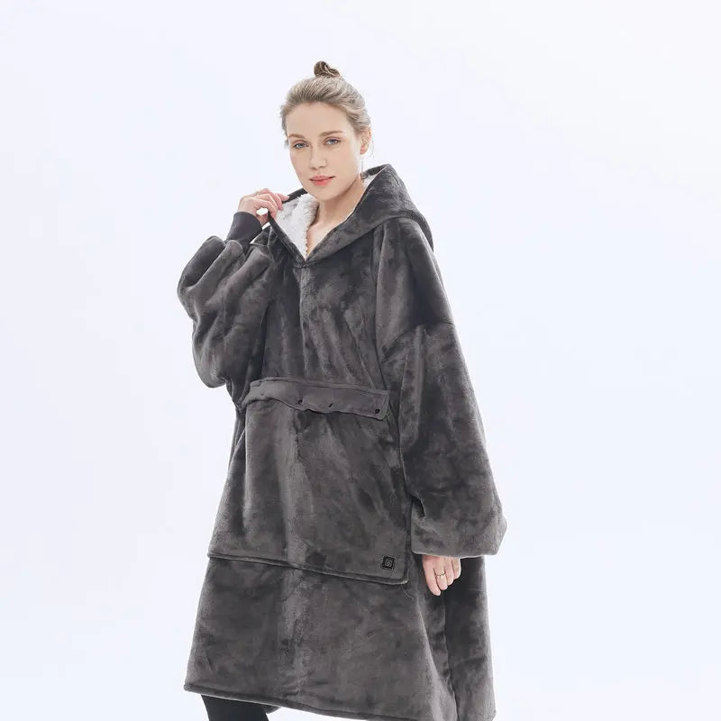 Drune | Bequemer Heizwolle Hoodie für Herren