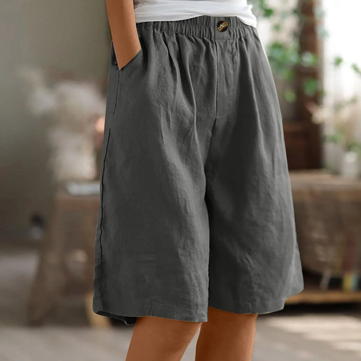 Drune | Premium Baumwoll-Leinen Damenhose