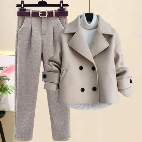 Drune | Elegantes Dreiteiliges WinterSatz