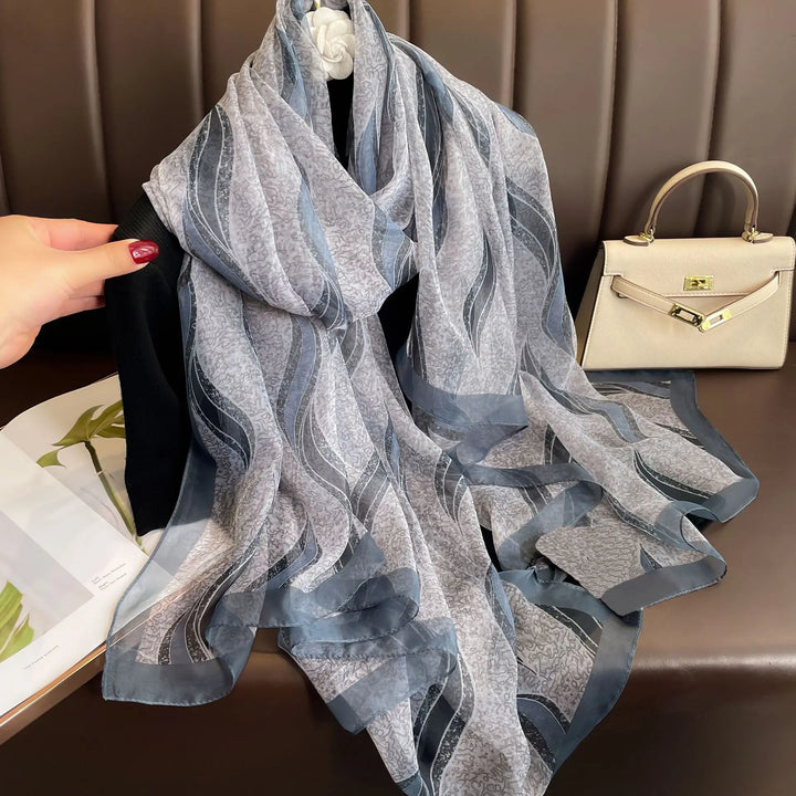 Drune | Seidenschal Mit Elegantem Design Und Weicher Textur Für Kalte Tage Stil