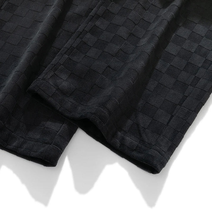 Drune | Stylische Jogginghose Mit Karomuster