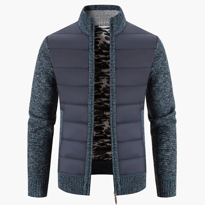 Drune | Stepp-Strickjacke mit Reißverschluss - Lässiger Urban Style für Alltag und Freizeit
