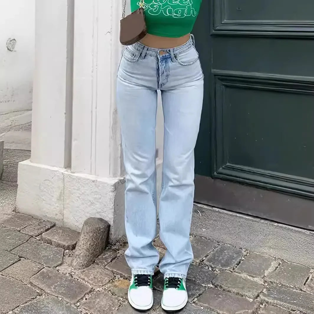 Drune | Schicke Jeans mit hoher Leibhöhe