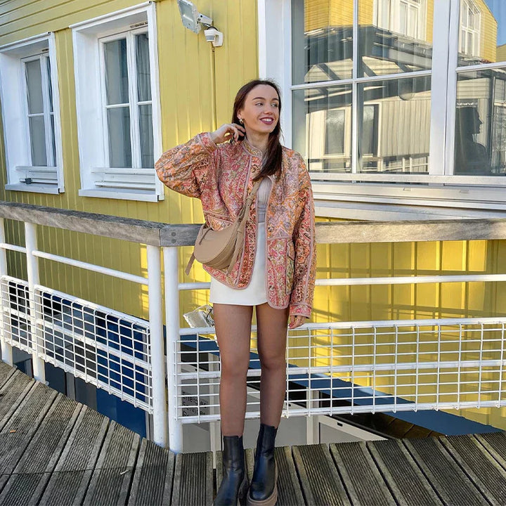 Drune | Modische, Elegante Jacke mit Druck