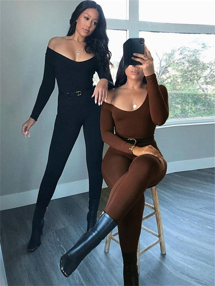 Damen Bodysuit mit Catsuit-Stil & Sexy Design | Drune