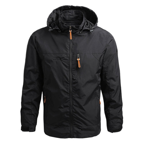 Drune | taktische wasserdichte Herrenjacke mit Kapuze - Outdoor-Herrenjacke