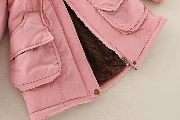 Drune | Winterjacke mit Fellkapuze