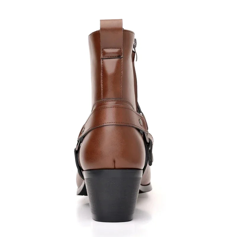 Drune | Hochwertige Modische Chelsea Cowboystiefel Für Herren