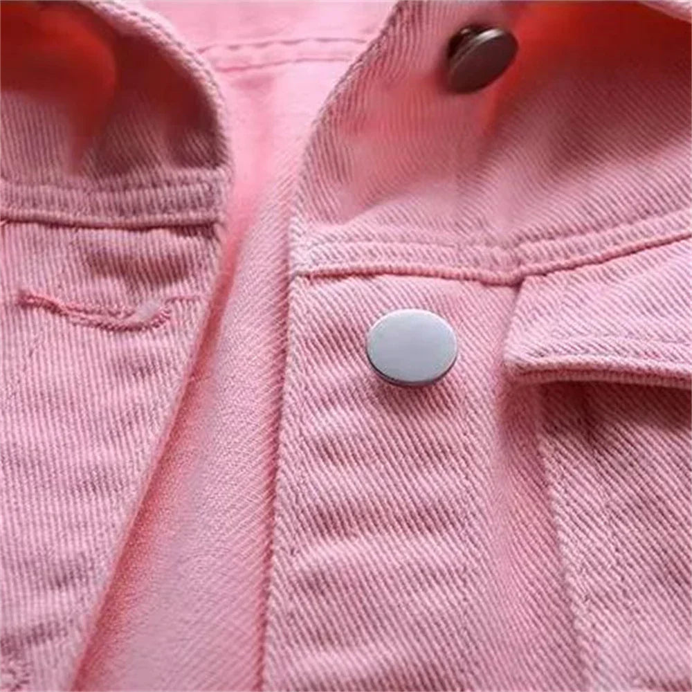 Drune | Denim Weste Ärmellos Ausgefranst Knopfverschluss Klassischer Kragen Lässige Passform