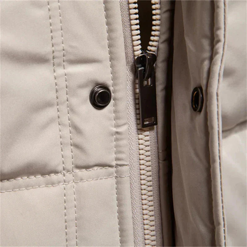 Drune | Moderne Gepolsterte Jacke mit Fronttaschen für Herren