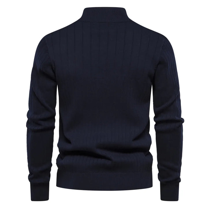 Drune | Strickjacke mit Half-zip Wollmischung Elegant, Warm
