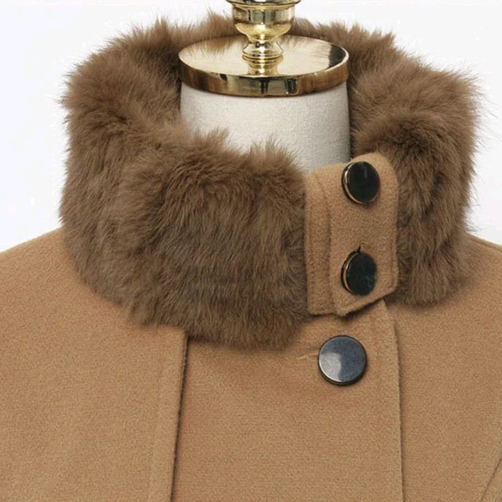 Drune | Damen Slim Fit Trenchcoat Eleganter Übermantel