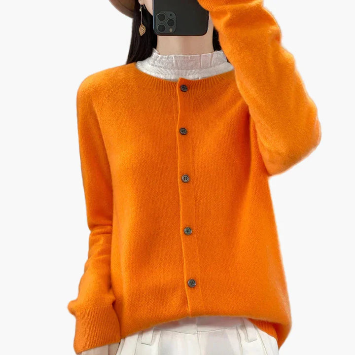 Drune | Klassische Strickjacke Cardigan - Eleganter Alltags-Style für Büro & Freizeit