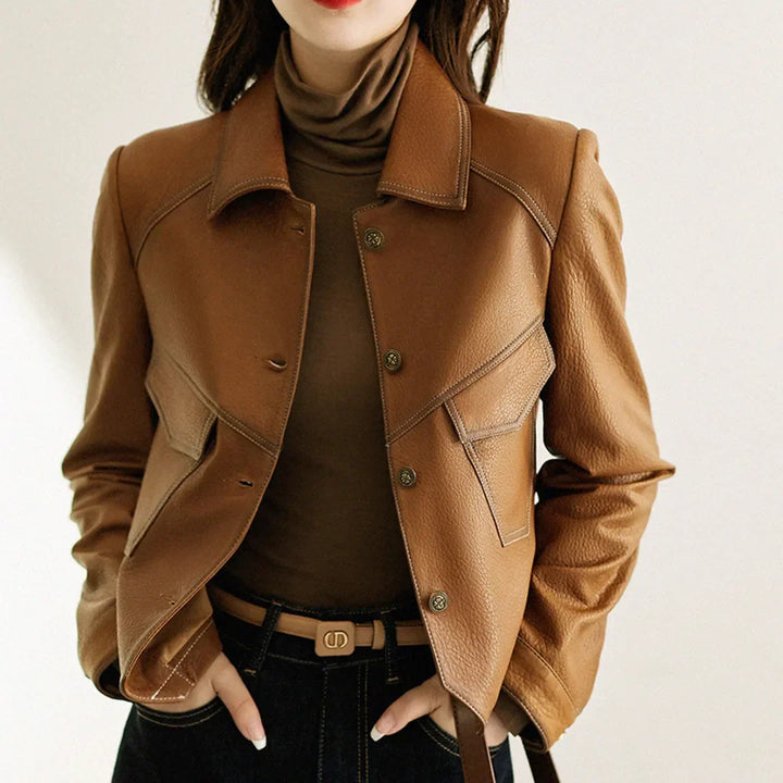 Drune | Elegante Lederjacke