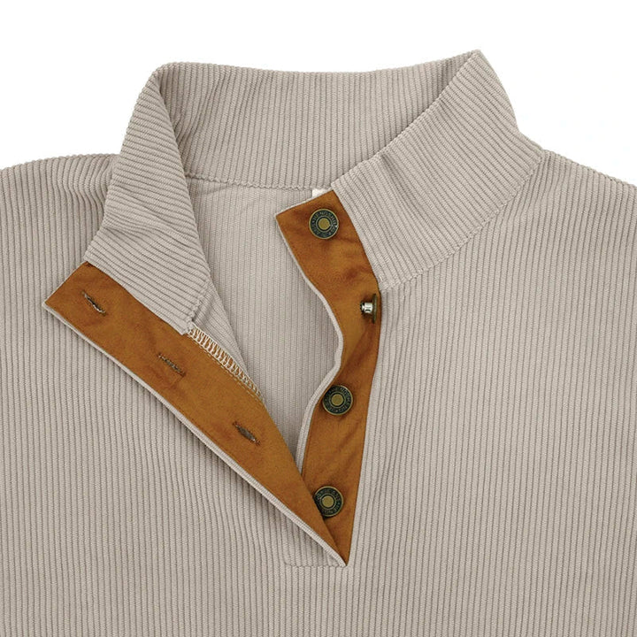 Drune | trendiger Cord-Pullover für Männer