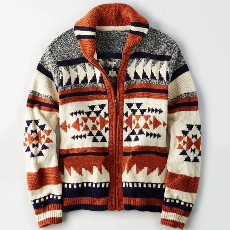 Drune | Strickjacke mit Reißverschluss für Männer
