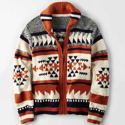 Drune | Strickjacke mit Reißverschluss für Männer