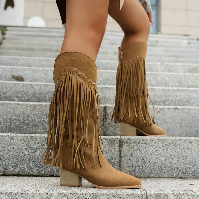 Drune | Elegante Cowboy-Stiefel für Damen