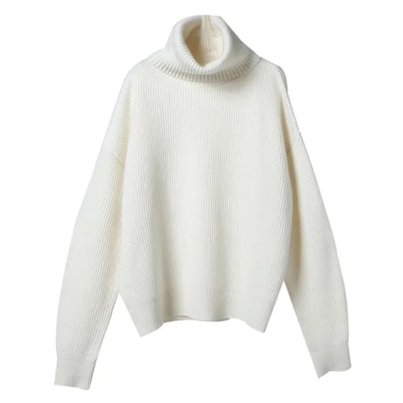 Drune | Rollkragenpullover Oversized Stil für Freizeit und Büro