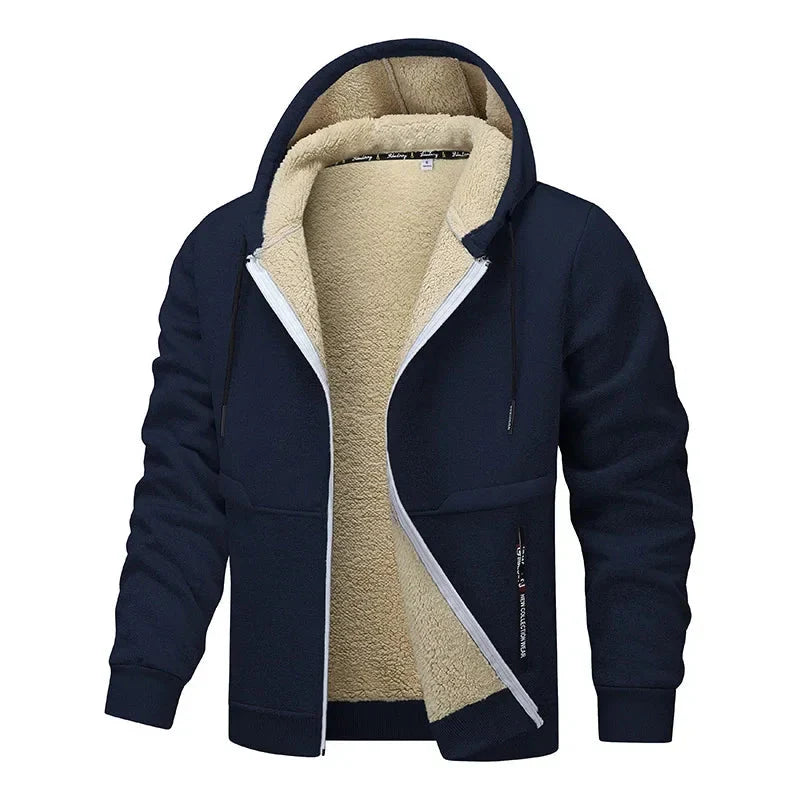 Drune | Wärmende Kapuzenjacke mit Fleecefutter für Herren