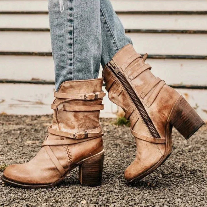 Drune | Frauen Retro Stiefel