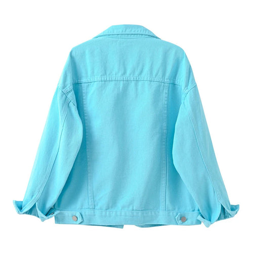 Drune | klassische Damen Jeansjacke in vielen Farben