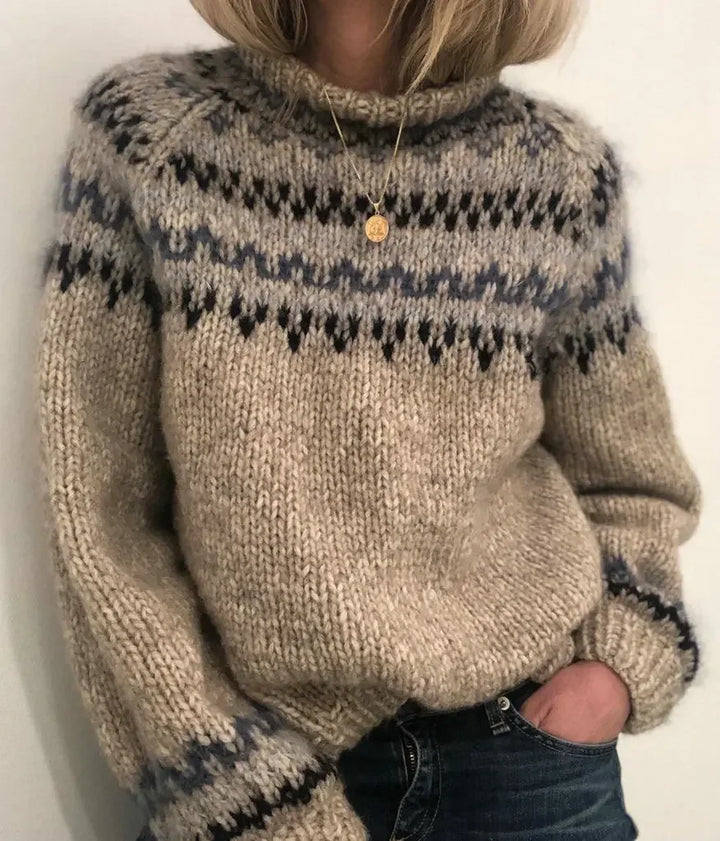 Drune | Rollkragenpullover warm gestrickt