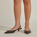 Drune | Elegante Damen Pumps Mit Luxuriösem Ketten Detail