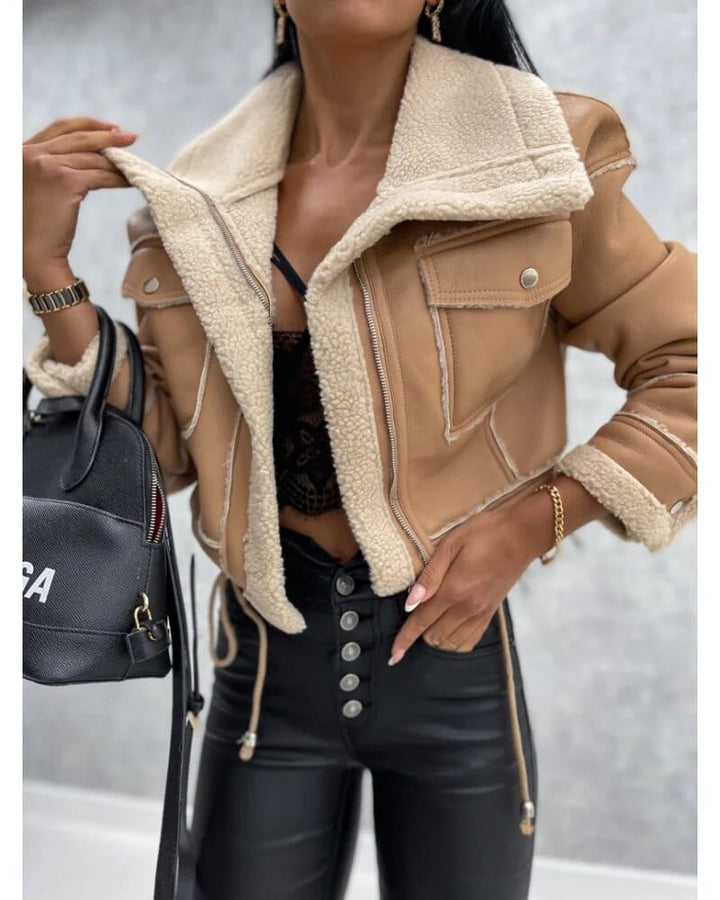 Drune | Warme Jacke Chic Saisonkollektion Ideal für den Winter