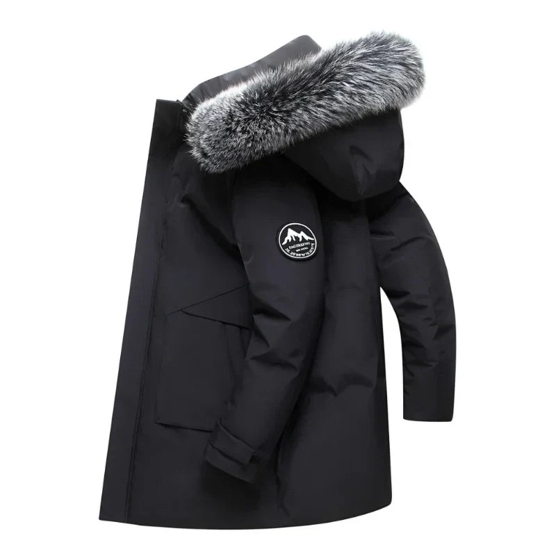 Drune | Lange Winterjacke