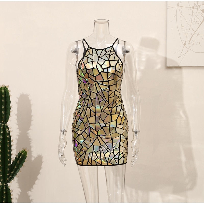 Drune | Steh einfach da und starre Minikleid