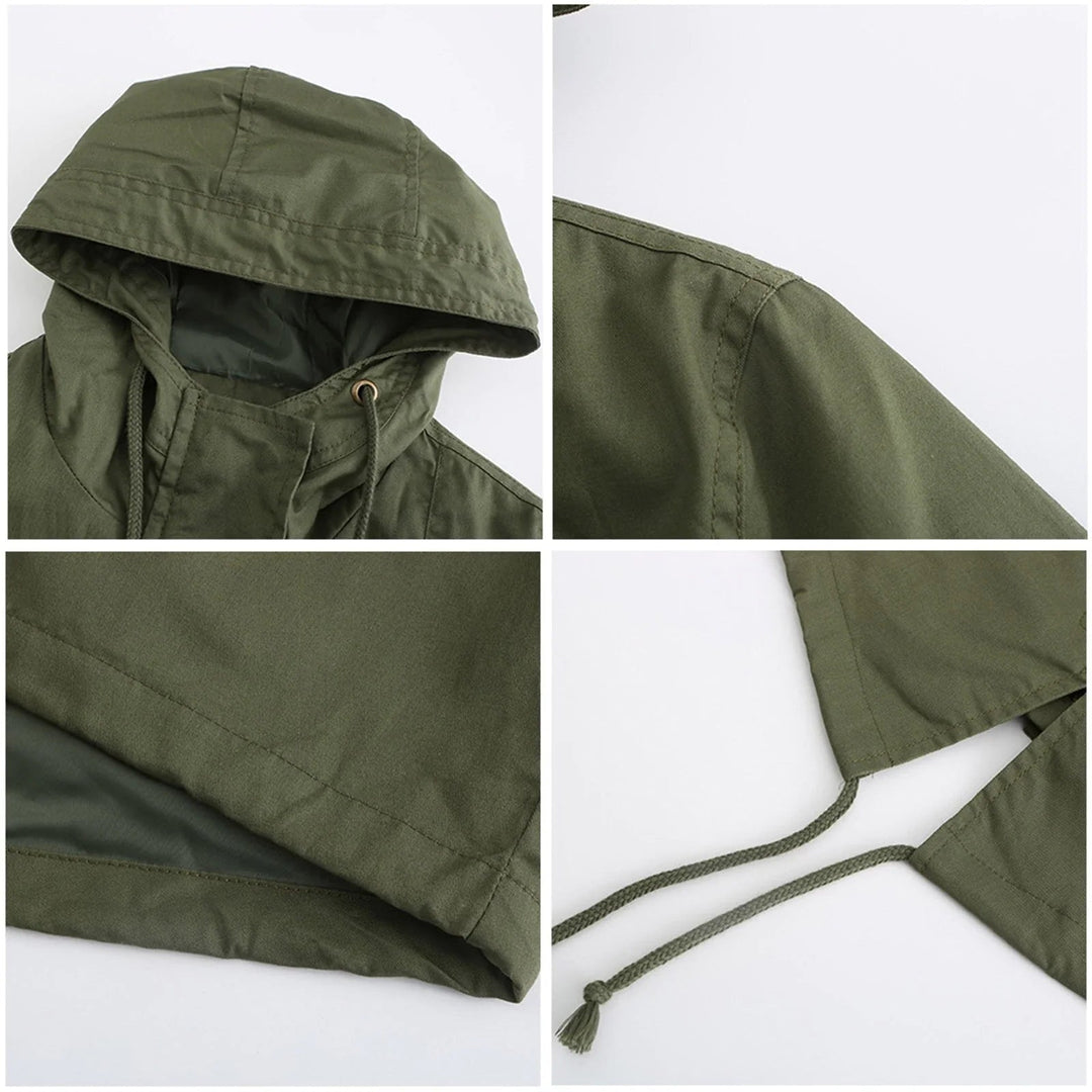 Drune Elegante Wasserdichte Outdoor Regenjacke Für Damen | Perfekt Für Outdoor-Aktivitäten
