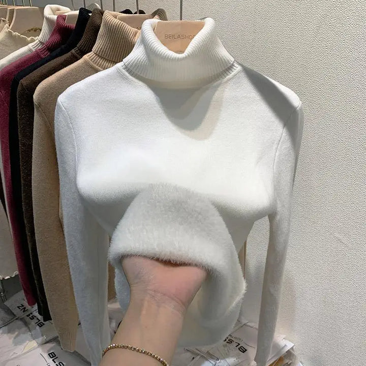 Drune | Rollkragenpullover Modisch Warm Herbst Winter Elegant