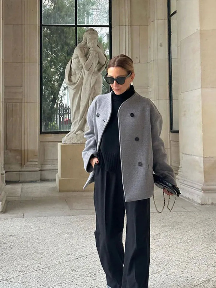 Drune | Lässige Wolljacke Für Damen