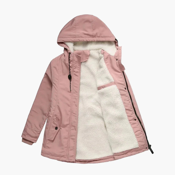 Drune | Winterjacke mit Kapuze - Modische Freizeitjacke für Herbst und Winter