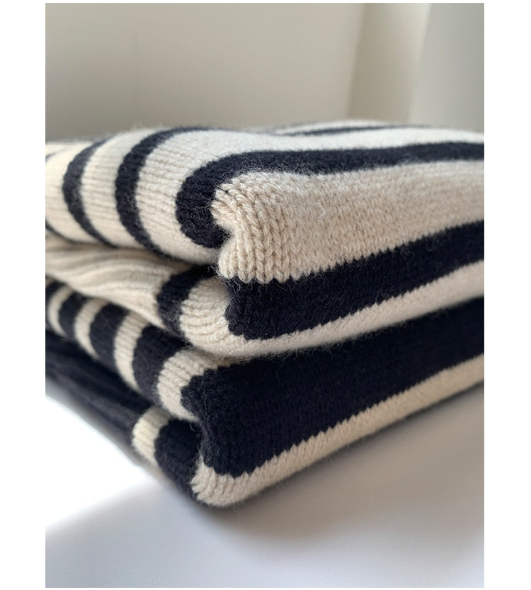 Drune | Gestreifter Pullover