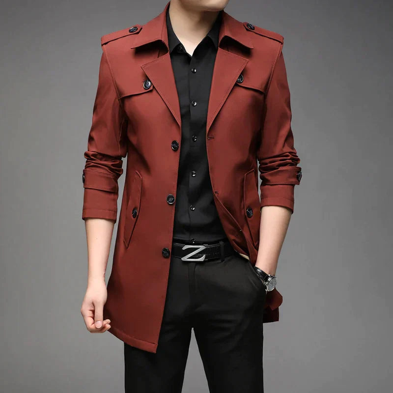 Drune | eleganter lässiger Trenchcoat für Männer