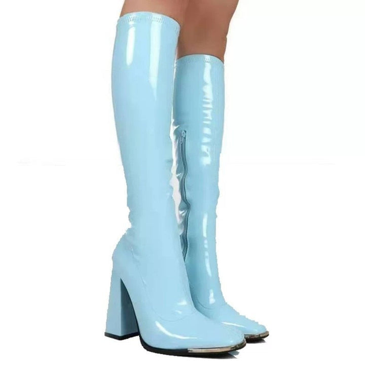 Drune | Bequeme Rutschfest Engel Stiefel mit Reissverschluss
