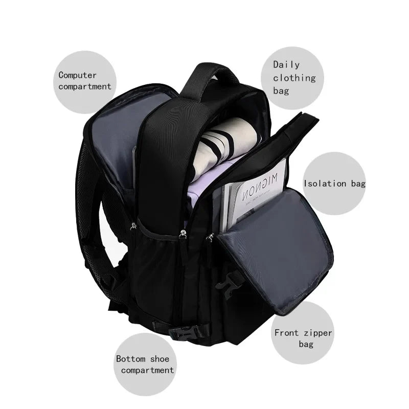 Drune | Reis Koffer Kabine Tasche Flugzeug Ryanair 45x30x22