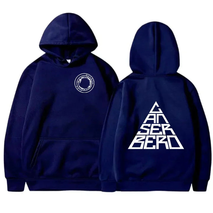 Drune | Hoodie mit Grafischem Druck Baumwollmix Modern und Einzigartig